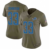 Women Nike Lions 33 Kerryon Johnson Olive Salute To Service Limited Jersey Dzhi,baseball caps,new era cap wholesale,wholesale hats